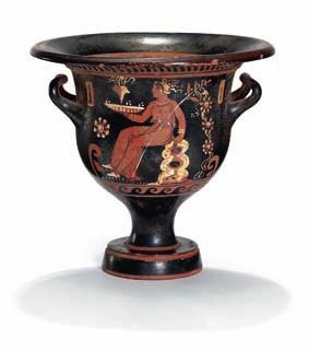 DKK 20,000-30,000 / 2,700-4,000 140 141 141 red-figure bell-krater vase, decorated with classical