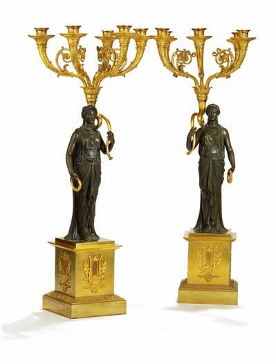 268 a pair of french gilt