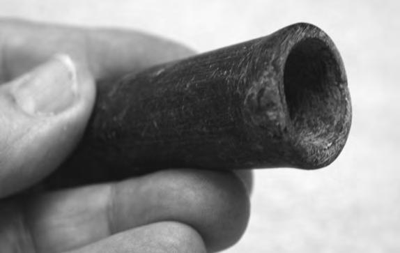 Mortuary Remains Recovered at the Palmer-Redondo Site (CA-LAN-127) 89 Figure 56. View of smoking pipe fragment (Item 50) from Burial No.