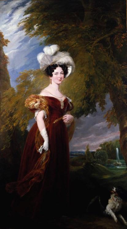 Sir George Hayter Victoria, Duchess of Kent (1786-1861) Signed and dated 1835 Oil on canvas RCIN 405421 Victoria, Duchess of Kent, was Queen Victoria s mother.