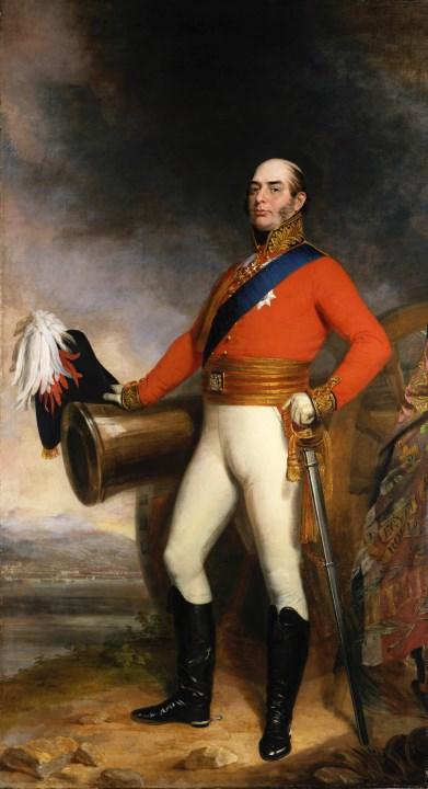George Dawe Edward, Duke of Kent (1767-1820) 1818 Oil on Canvas RCIN 405419 Both Edward, Duke of Kent and his brother, Augustus, Duke of Sussex, were born in Buckingham House before it became a