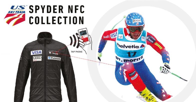 Ski and performance-wear brand SPYDER, in collaboration with Li & Fung and SMARTRAC, launched a US Ski Team collection of NFC-enabled gear.