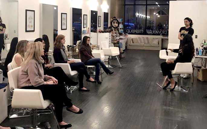 HANDS-ON BEAUTY CLASSES ARE AVAILABLE IN A