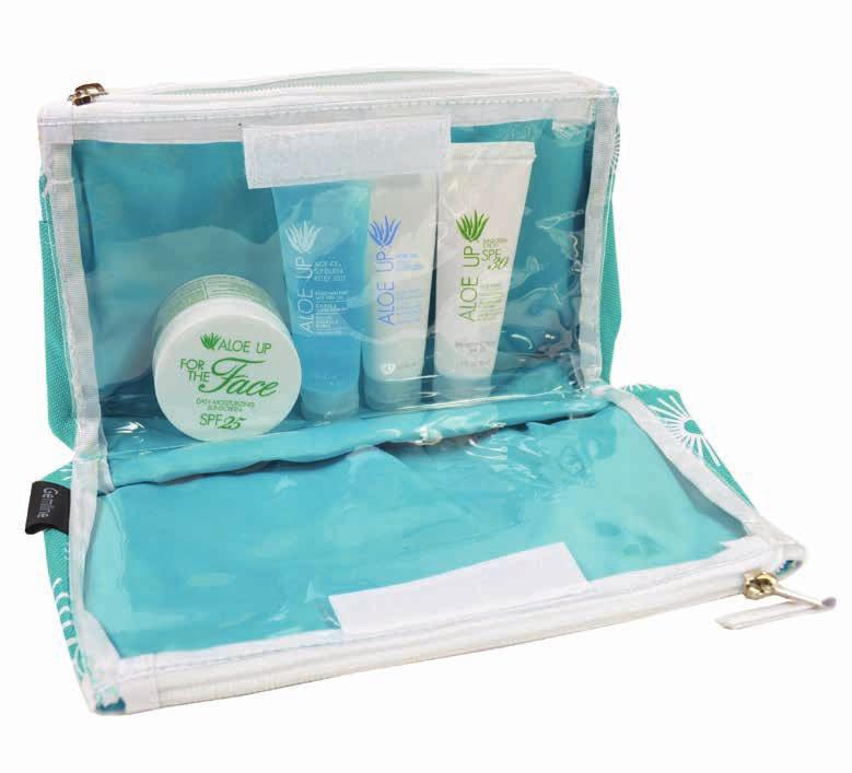 ESSENTIAL SPA COLLECTION Spa Kits by Aloe Up are perfect for pillow drop gifts, sales meetings, welcome gifts, spa retreats and destination travel.