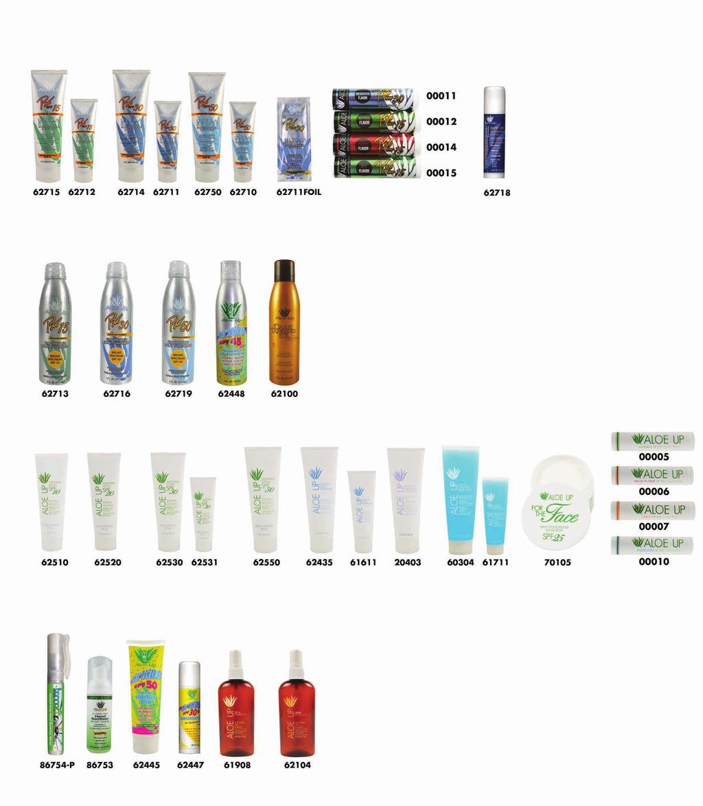 ALOE UP PRODUCT LINES BUILD YOUR OWN KIT 1. PICK YOUR PACKAGING 2. PICK YOUR PRODUCTS 3.