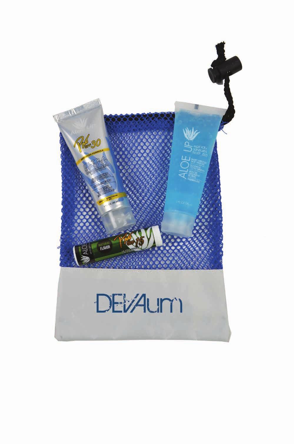 Aloe Up mesh bags are our most popular packaging option because they are simple, reusable and convenient. Great for any outdoor adventure or event. LM1001 Large Mesh with Pro Series 22.27 20.27 20.01 19.