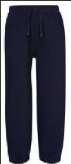 leggings Blue jogging bottoms with any visible logo or branding other than the GM logo Blue