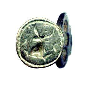 Item Number: 11 Head of a Stag Bronze pedastal seal in a 16th C.