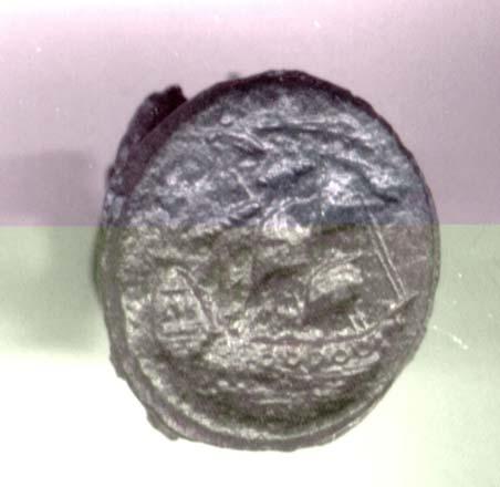 Item Number: 6 Georgian Merchant's Seal copper?