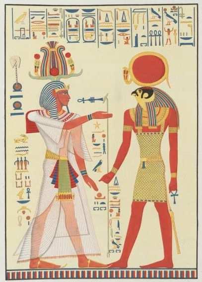 Kings in Egypt were intermediaries that were both earthly and divine.