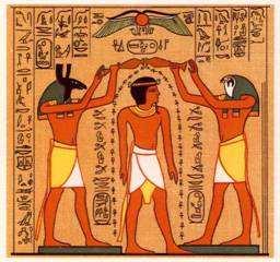 a separate entity standing behind the human ruler. The ka is what gave the pharaoh authority.