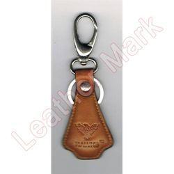 Leather Oval Key