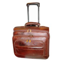 LEATHER TROLLEY BAGS We are a Leading Manufacturer,