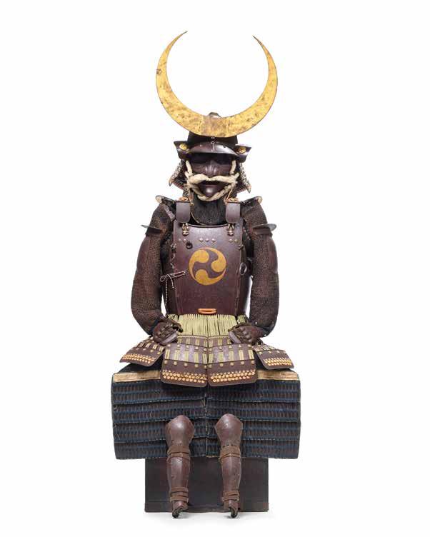 ARTS OF THE SAMURAI Monday October 30, 2pm New York A RUSSET-IRON TOSEI-GUSOKU Edo period (1615-1868), 18th century $15,000-25,000 INQUIRIES