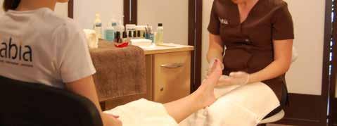 Habia Outcome 1: Be able to prepare for basic pedicure treatments (continued) Non-verbal eye contact, body language, listening.