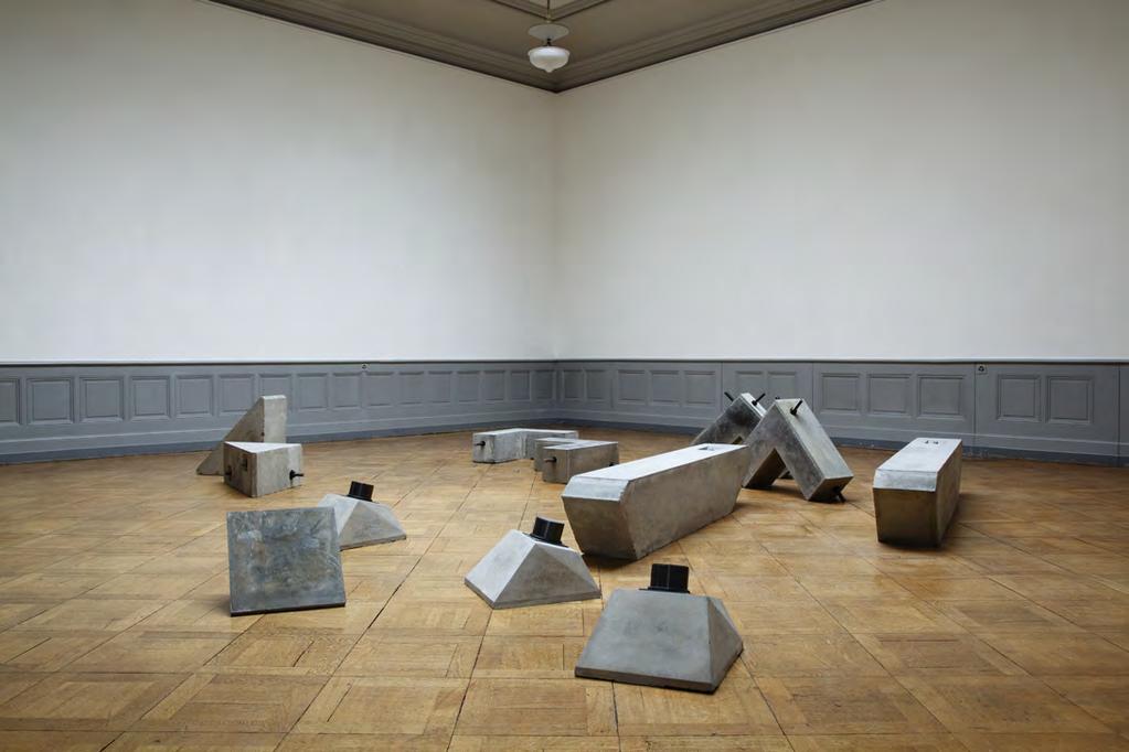 Exhibition view, «Erased», 2010 Salle