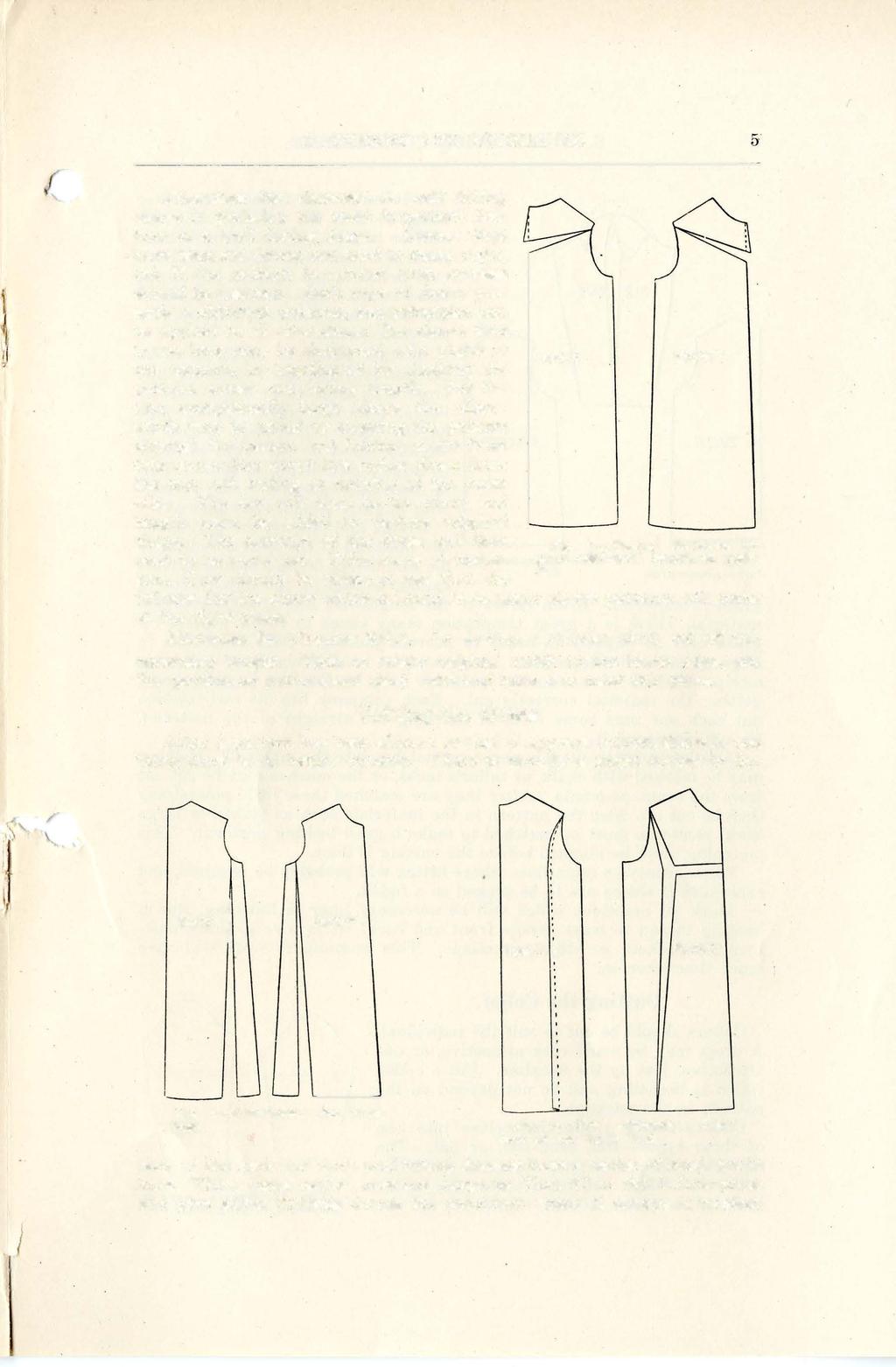 PATTERNS AND NECKLINES Alteration for Sleeves.-A well fitting sleeve is probably the most important feature of a well fitting dress.