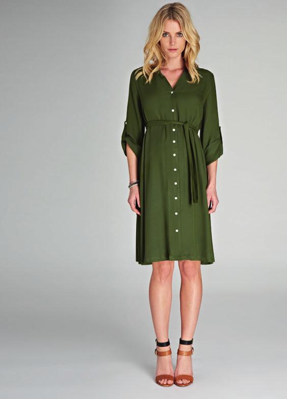 50% 40% una shirt Dress 109, SALE 54 Dr167 a relaxed take on a wardrobe staple, this shirt dress is perfect for the summer season.