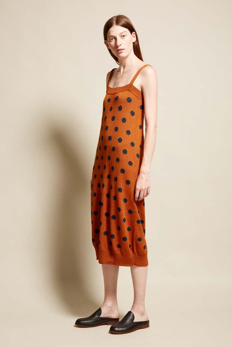 Rosanna Knit Dress in Large Dots