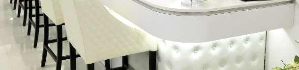 We offer the following salon furniture, many pieces of which match our