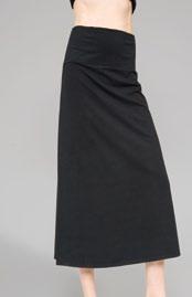 EV6012 Kendra Foldover Skirt Organic cotton/spandex Jersey A Classic with foldover