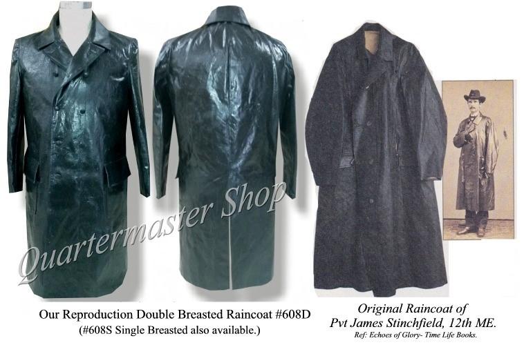 Raincoats Page 13 Rain Coats- both single breasted and double breasted versions. The pattern is based on numerous period images of officers wearing raincoats.