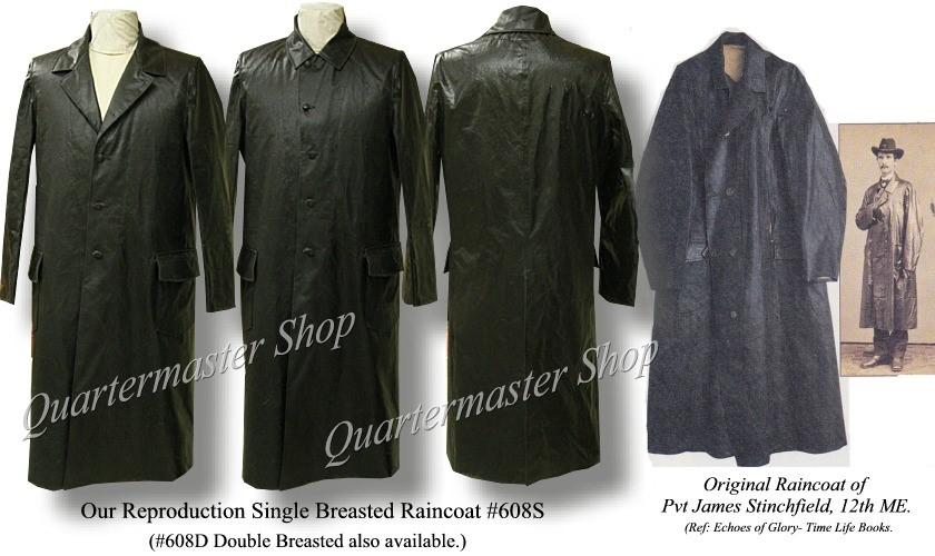 Coat is unlined and has two exterior pockets with flaps and rolling collar.