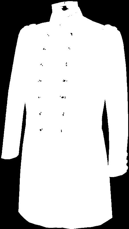 The Frockcoat with Epaulets and Sash is Full Dress, whereas the Frockcoat with Shoulder Boards is Undress.