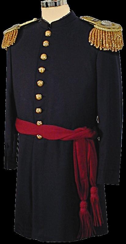 rank. Brigadier General has front buttons in 4 sets of two (total 26 buttons). Major General has front buttons in 3 sets of three (total 28 buttons).