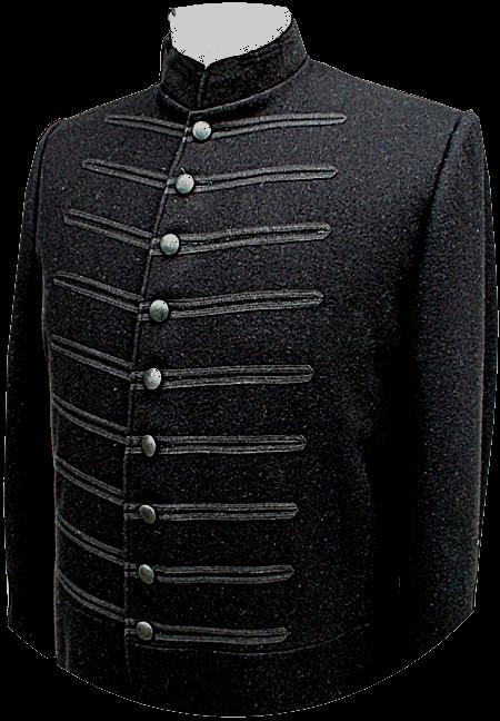 00 ea #403B BERDAN SHARP SHOOTERS OFFICER S Frockcoat is same as #403 US Junior Officer s Undress Frockcoat except made in dark green wool with brown polished cotton lining and natural sleeve linings.