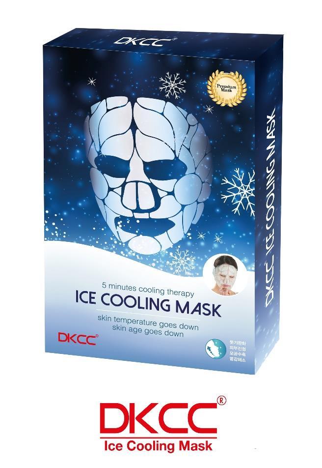 Make your face cool [DKCC Ice Cooling Mask Product Description] Product Name Category Country of Manufacturer Consumer Price Manufacturer Packing(carton) Expiration Main-Ingredient : DKCC Ice