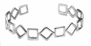 SB027/1300 Disc link bracelet SB026/2700Multi-strand silver
