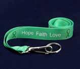 Each 4 inch green ribbon magnet has the words Find The Cure. (MAGS-13) Qty: 24/pkg.