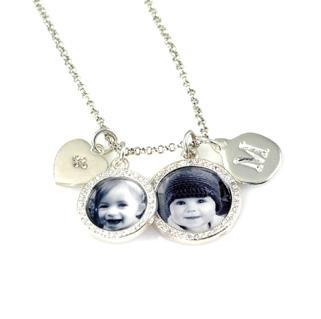 CFS11uM Example: Birthstone Trio Necklace Includes NFS17,