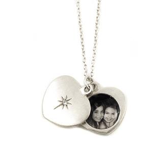 Round Photo Necklace Product Code: NPS10 - $75 Square Photo