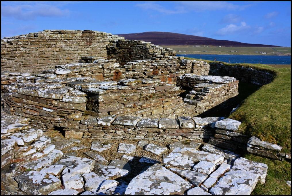 In Hakon's Saga, it is mentioned that after the last Norse Earl of Orkney, Earl John, was murdered in Thurso in 1231, CUBBIE ROO S CASTLE, WYRE his killers fled to Wyre.