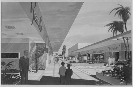 5. Lakewood Center by A. C. Martin and Associates, 1950s Print Image: 10.