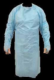 Gowns & Sleeves RONCO Gown CPE Gown with Thumbholes Made of cast polyethylene Apron