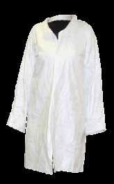colours; white or blue SMS Coveralls Spunbonded Meltblown Spunbonded Come with an incorporated hood and