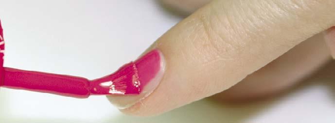 2. Do not apply the gel-polish too thickly. Gel-polish is meant to be a thin color coat similar to a traditional polish lacquer coat.