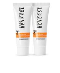 REVERSE Dual Active Brightening Complex Features the combination of pure Vitamin C and Retinol formulations to enhance brightening of the skin while diminishing the look of