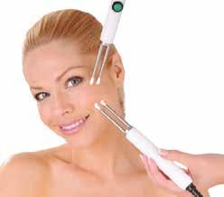 NEW synergy led facials 09 The latest technology in Caci Synergy combines microcurrent impulses & LED light therapy to enhance the lifting effect & helps in the production of collagen.