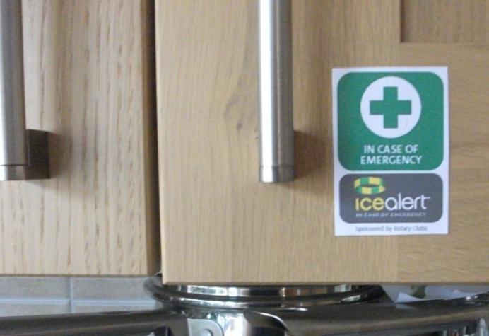 Label (on Wall unit outside door) Primary Signpost
