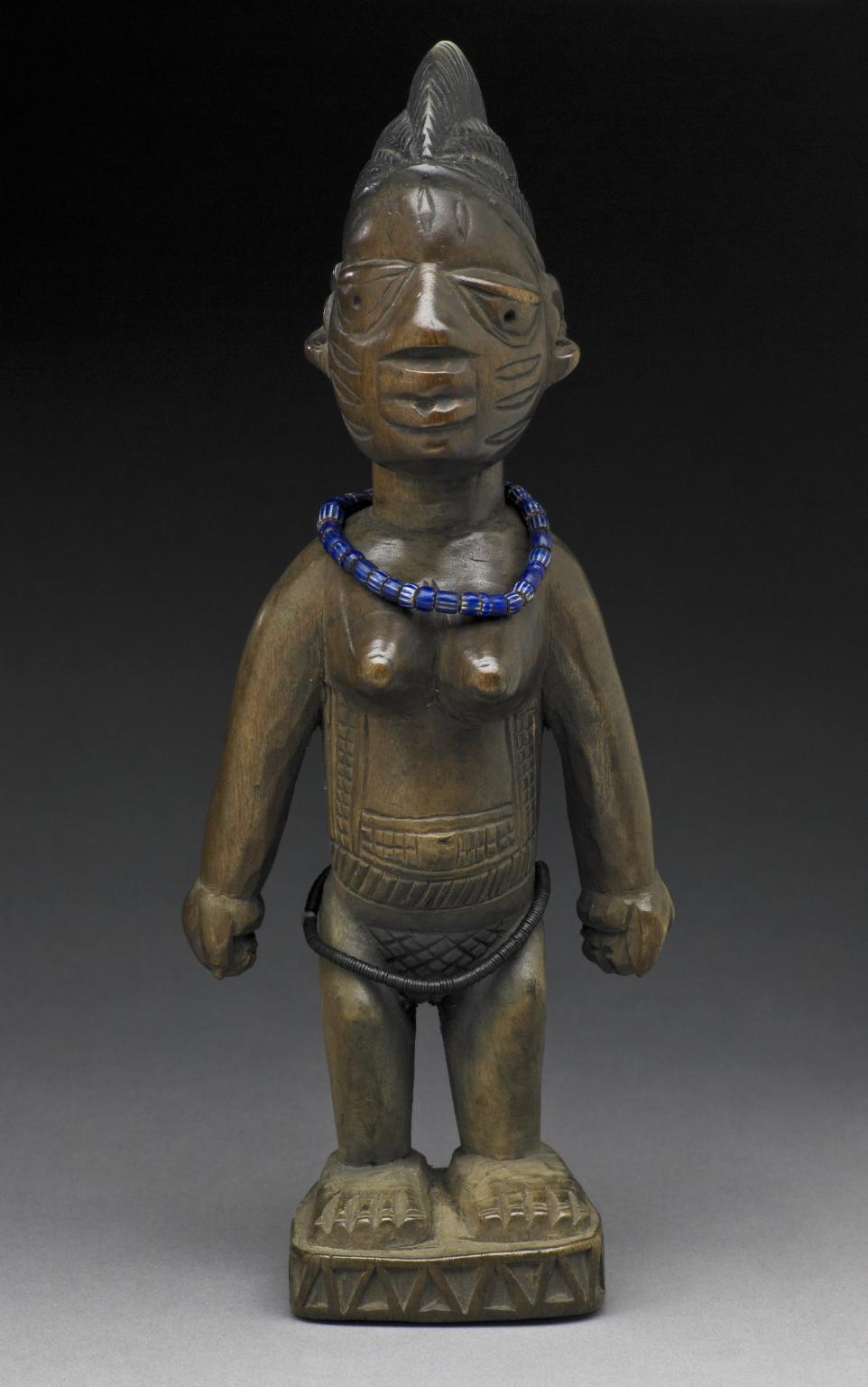 Anthony White, The Trouble with Twins: Image and Ritual of the Yorube ère ìbejì Fig. 4. Unknown Yoruba artist (Nigeria), Female twin figure (ère ìbejì), date unknown.