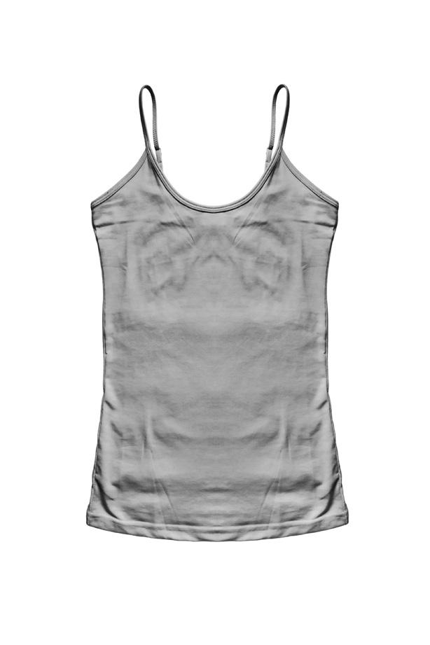 T-shirts, tank-tops, halter tops, spaghetti straps, shirts with