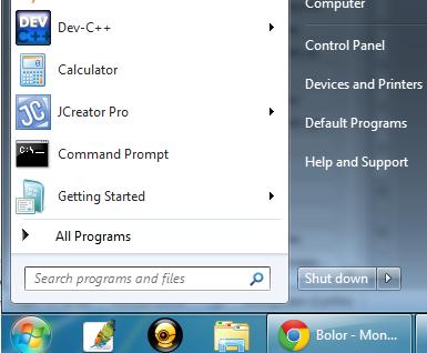 Зөвлөгөө: Start цэсийг дэлгэцэнд гаргахын тулд компьютерийн гар дээр байрлах Windows товчийг дарж болно.
