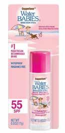 / Mayo Clinic Other Baby Sunscreens For many sunscreen brands, making a Baby sunscreen is as easy as putting their basic sunscreen formula into a pink bottle.