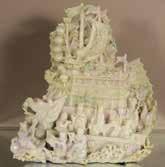 Lot #145 -Chinese jade carving of a ship.