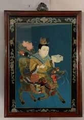 Lot #171 -Chinese 20th Century oil painting of religious
