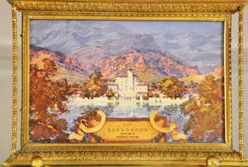 Lot #447 - Broadmoor Hotel collection showcase,